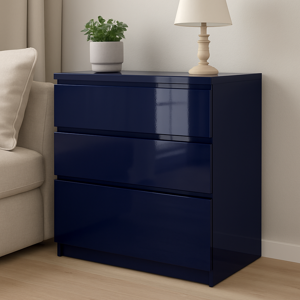 vinilo azul